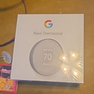 New In Box Google Smart Thermostat in White